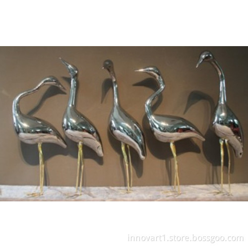 forged metal stainless steel animal sculpture